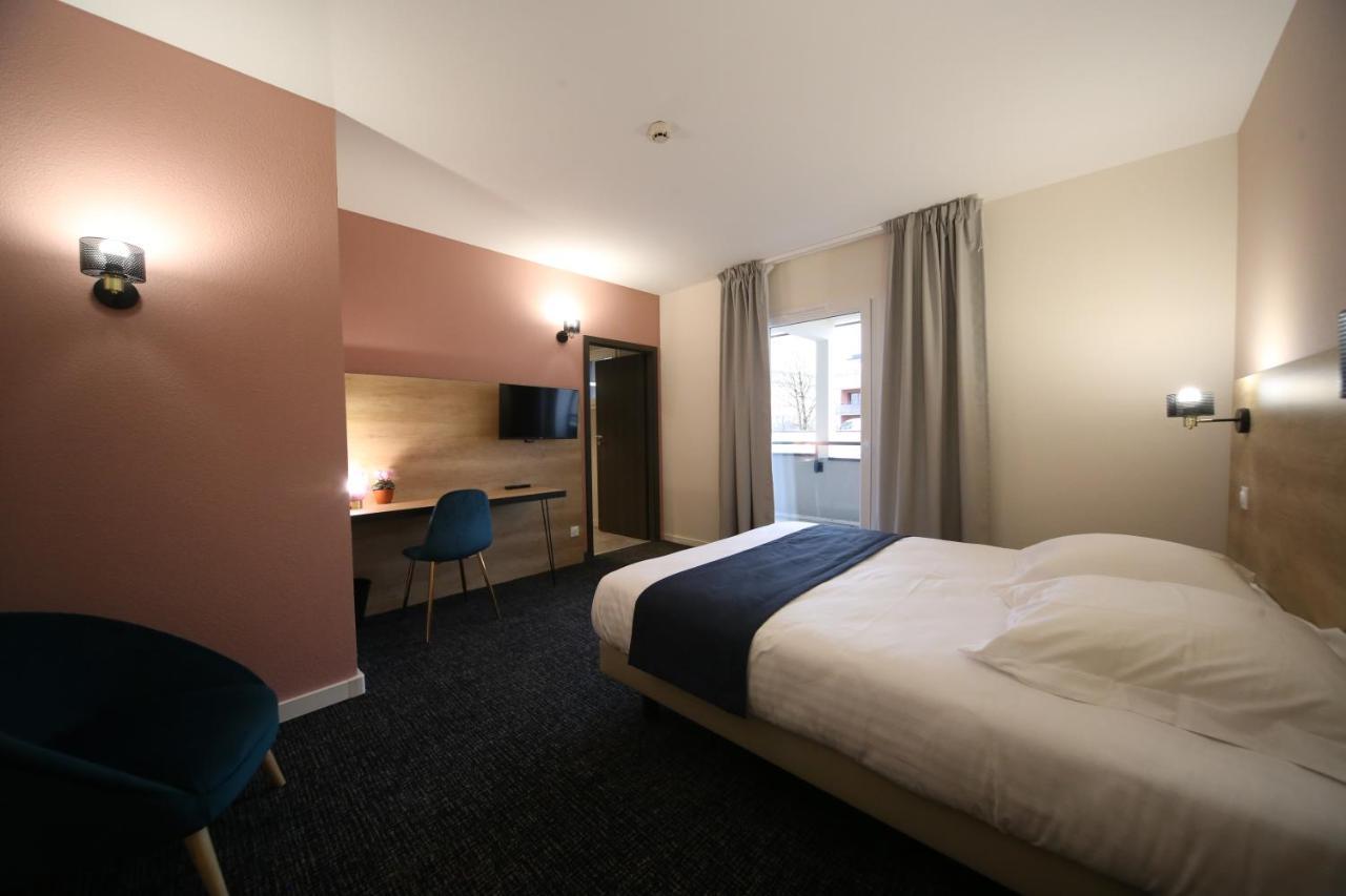 Best Western Hotel Fontaine Argent เบอซองซง ภายนอก รูปภาพ