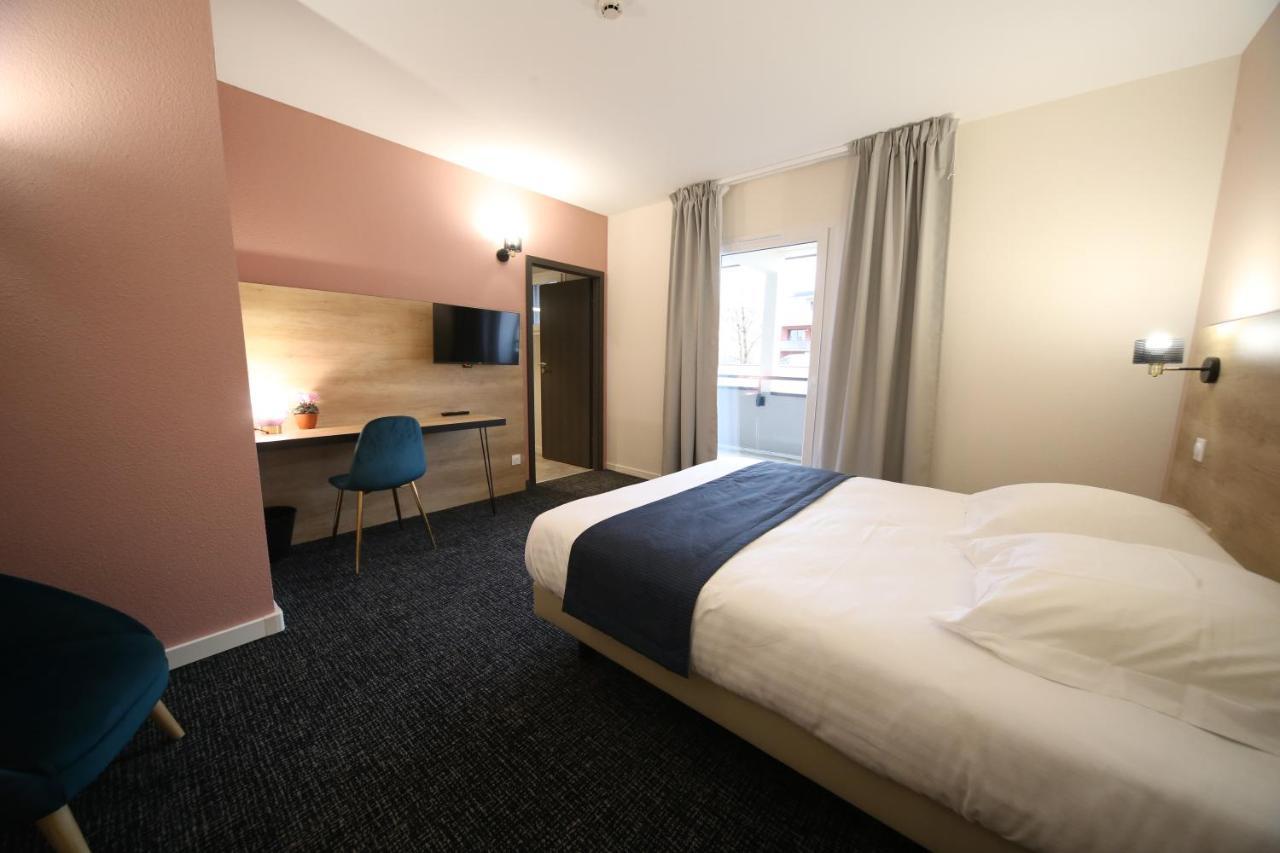 Best Western Hotel Fontaine Argent เบอซองซง ภายนอก รูปภาพ